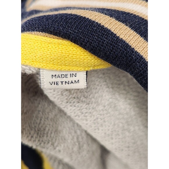 Lacoste Live Unisex Scarf-Print Pullover Sweatshirt Hoodie Size M Golf Tennis - Picture 4 of 9